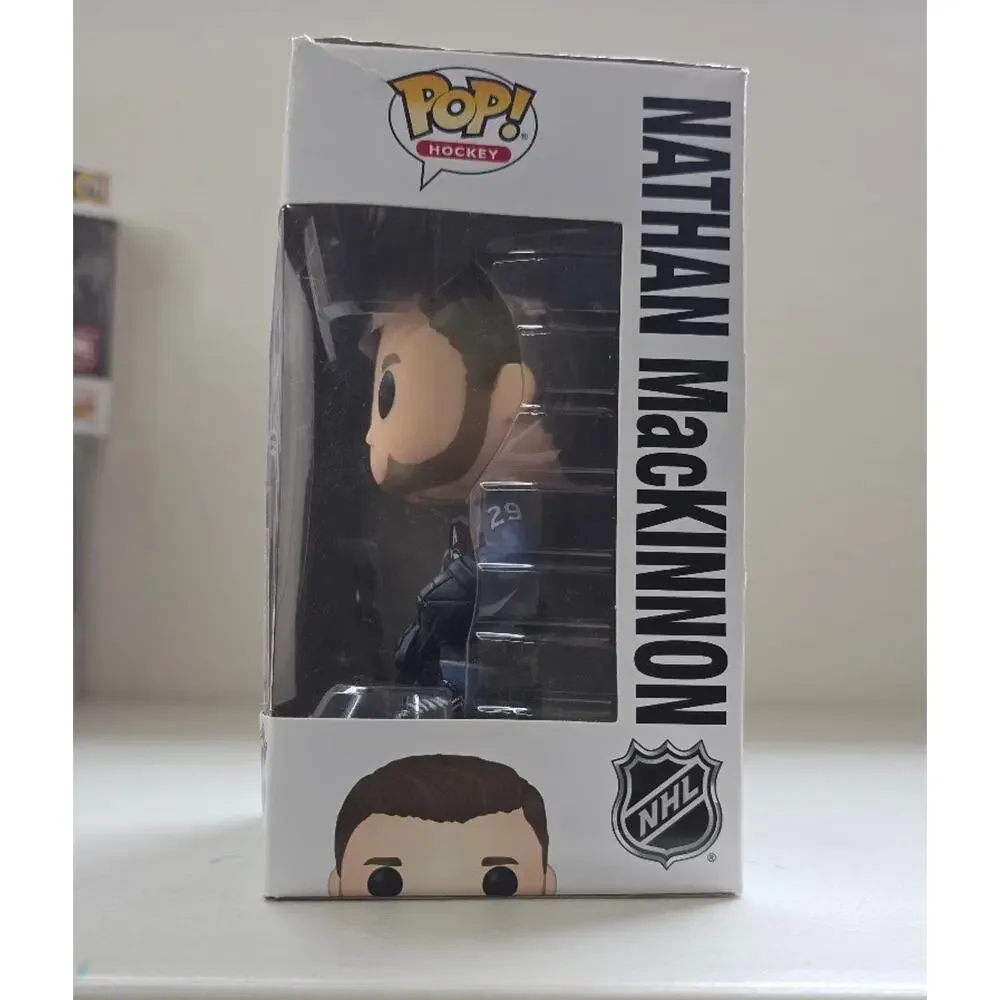 Funko Pop! Nathan MacKinnon Colorado Avalanche Canada 🏒 Olympics- Damaged box - Picture 5 of 5